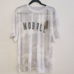 Nobull white camo tee